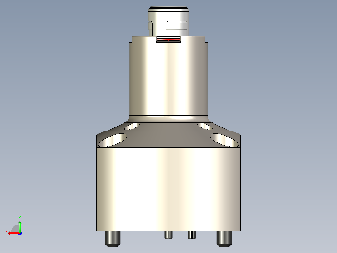 KOSMEKSFA3000-G0N-160-H75多系列多零件图纸模型多系列多零件图纸模型后视图