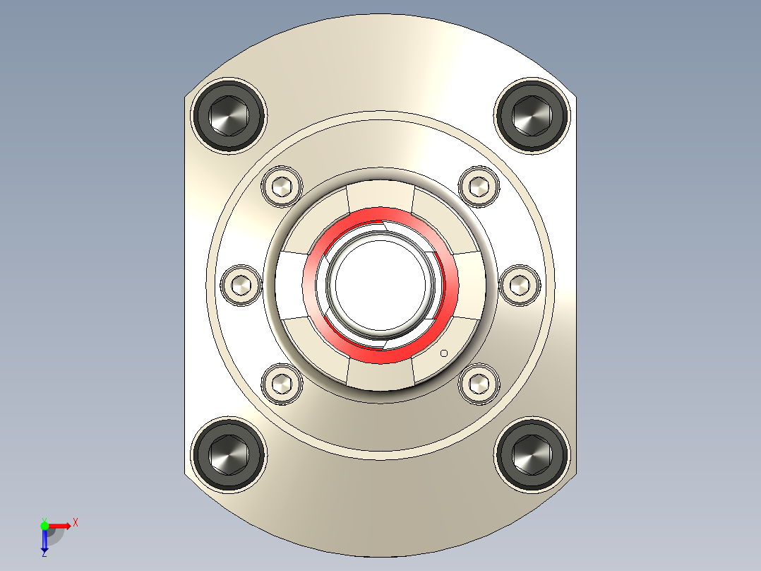KOSMEKSFA3000-G0N-160-H75多系列多零件图纸模型多系列多零件图纸模型俯视图
