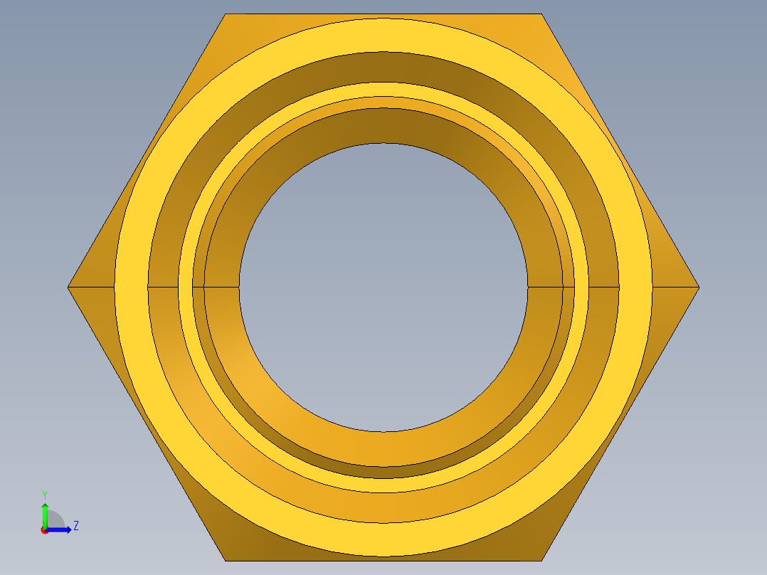扩口式工业通用硬管接头Swivel Nut Valve Connector 14FSV-10左视图