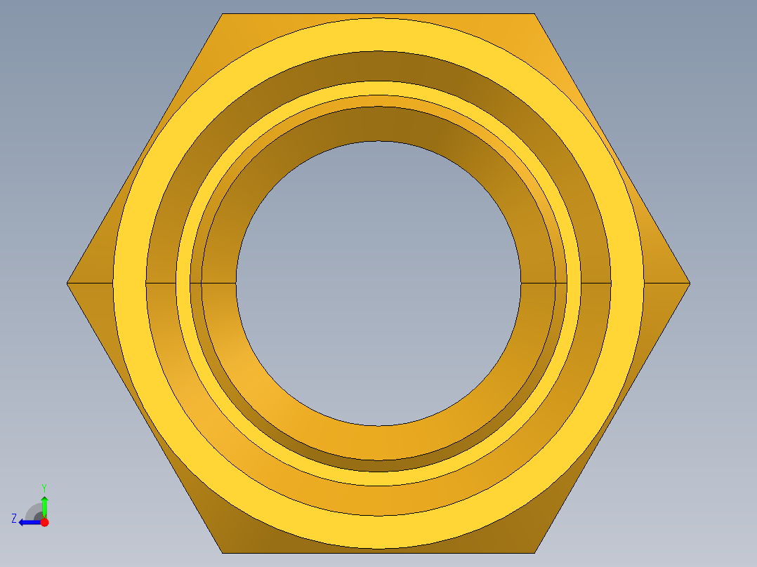 扩口式工业通用硬管接头Swivel Nut Valve Connector 14FSV-10右视图