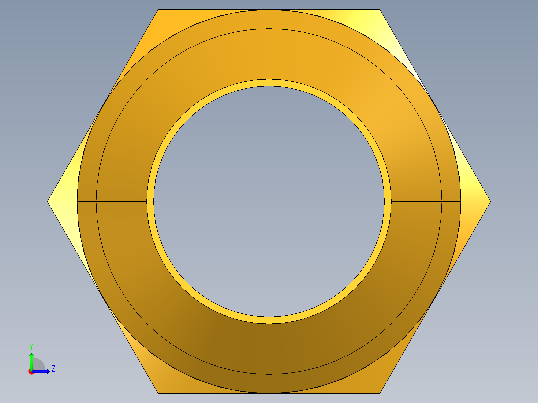 扩口式工业通用硬管接头Union 42F-14左视图