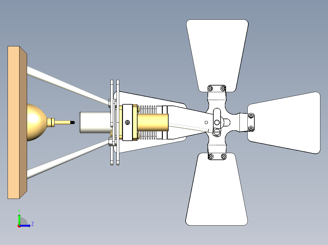 发动机 (91)左视图