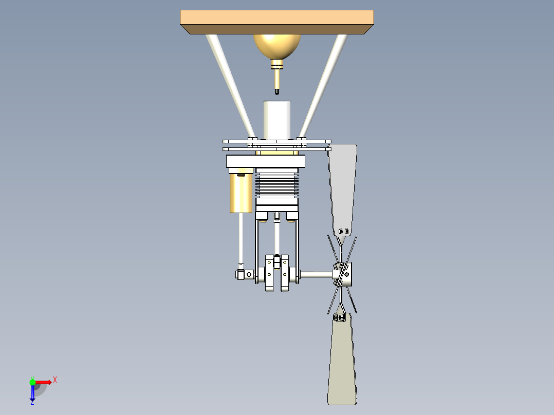 发动机 (91)俯视图
