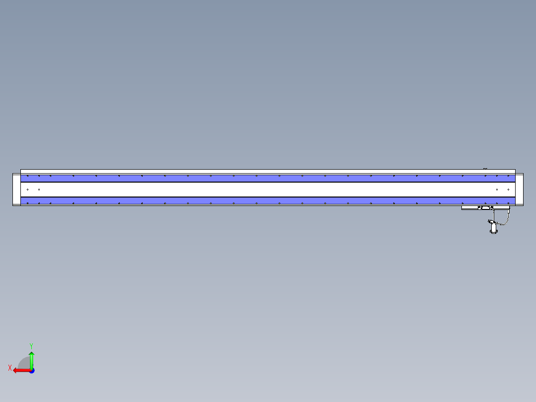 威洛博VL系列直线电机模组-VL14S3-S1900后视图