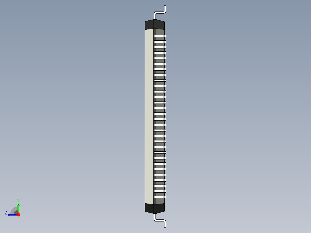 元器件3D封装LQFP120_FPT-120P-M0586右视图