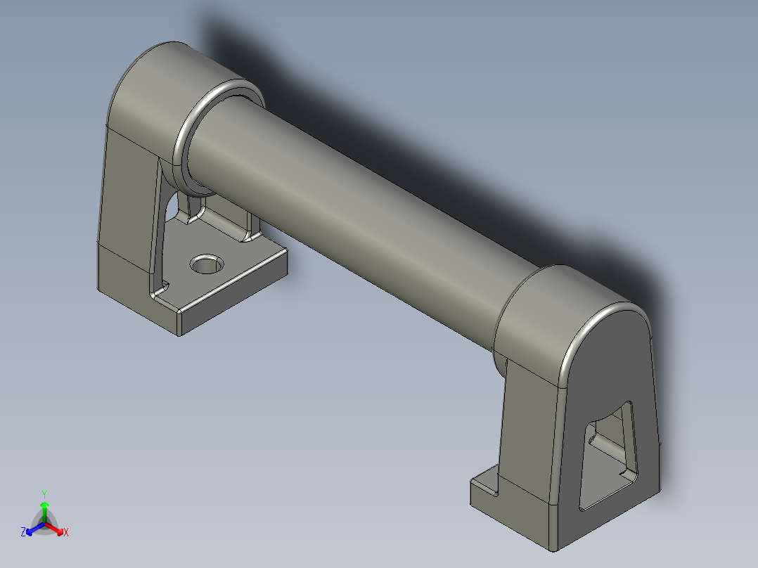 取手(鋁合金)(A)RR-3D多系列多零件图纸模型