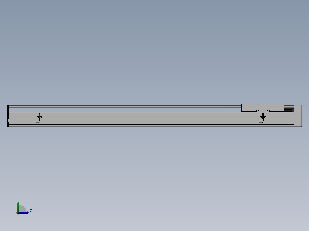 精密模组MY220-T10-1200L-BL-P75B-C4-C左视图