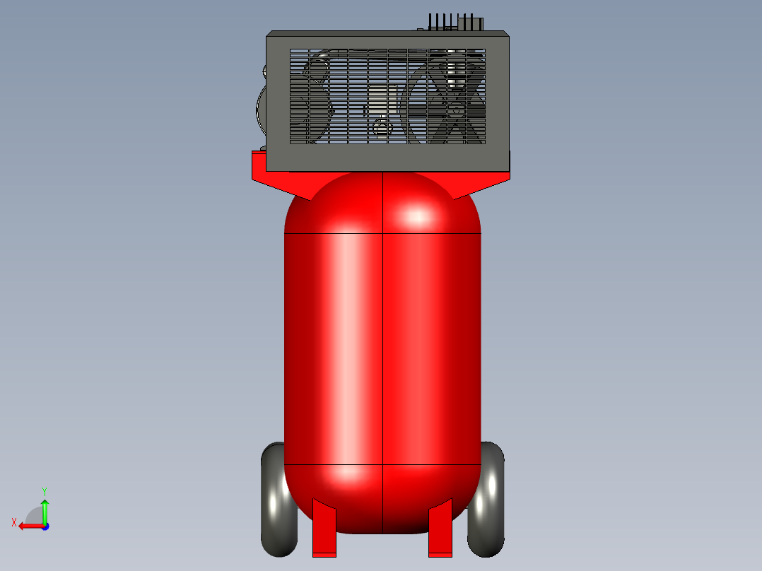 30加仑立式空气压缩机--sw stp后视图