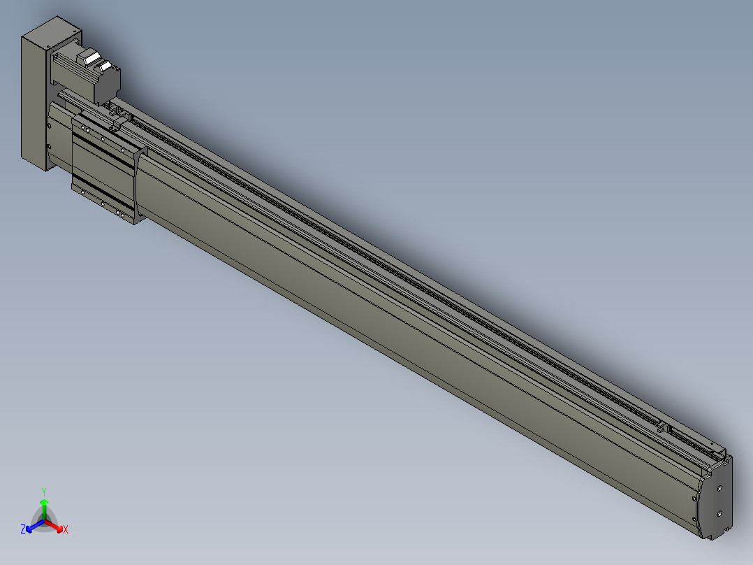 威洛博VF14-L20-C-S1200-BR-P40-C4正等轴测图