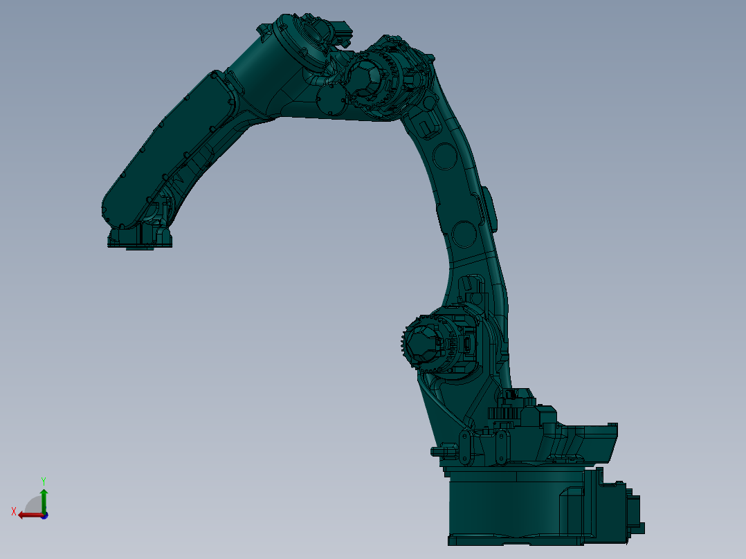 YASKAWA MOTOMAN GP12后视图