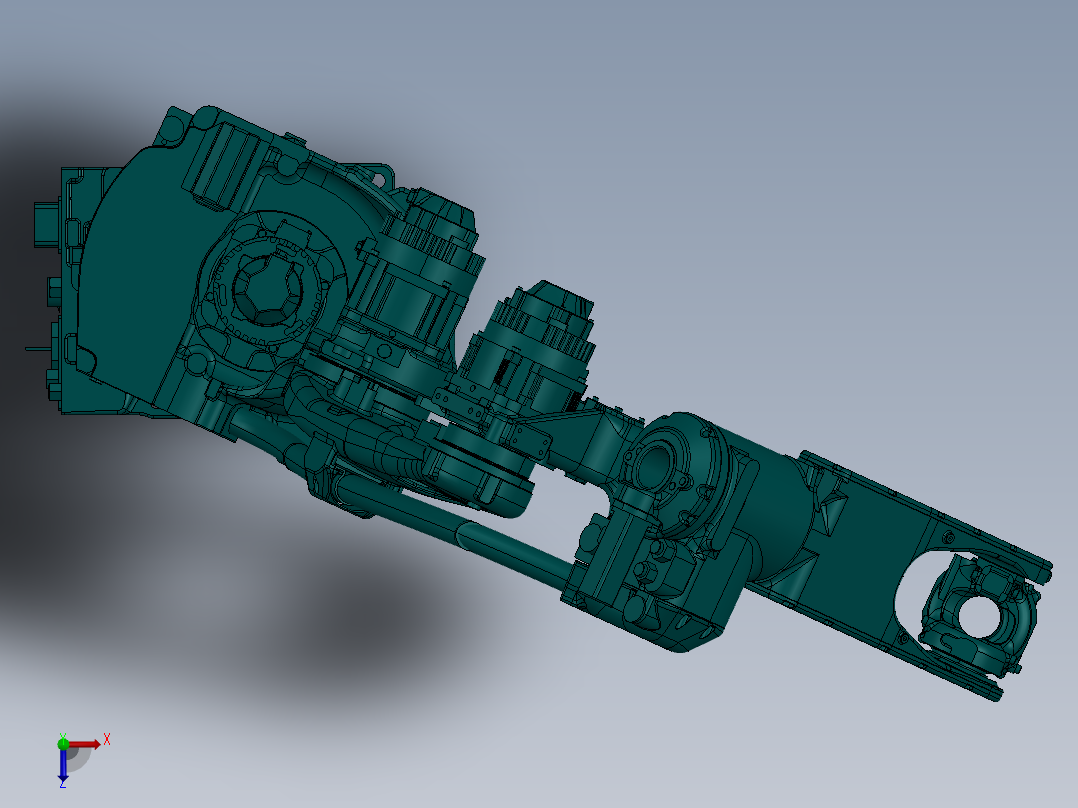YASKAWA MOTOMAN GP12俯视图