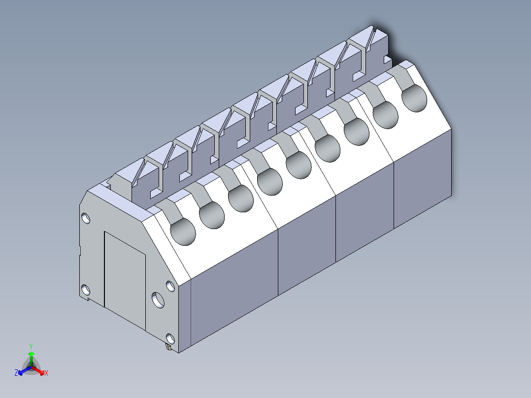 波恩莫拉 Metaltex BR13代PCI接口正等轴测图