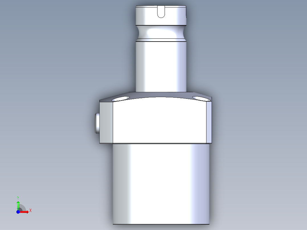 KOSMEKLHA1050-CL-F多系列多零件图纸模型前视图