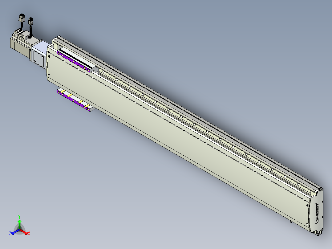威洛博QF17-Lxx-C-S960-BC-ZP40-C3正等轴测图
