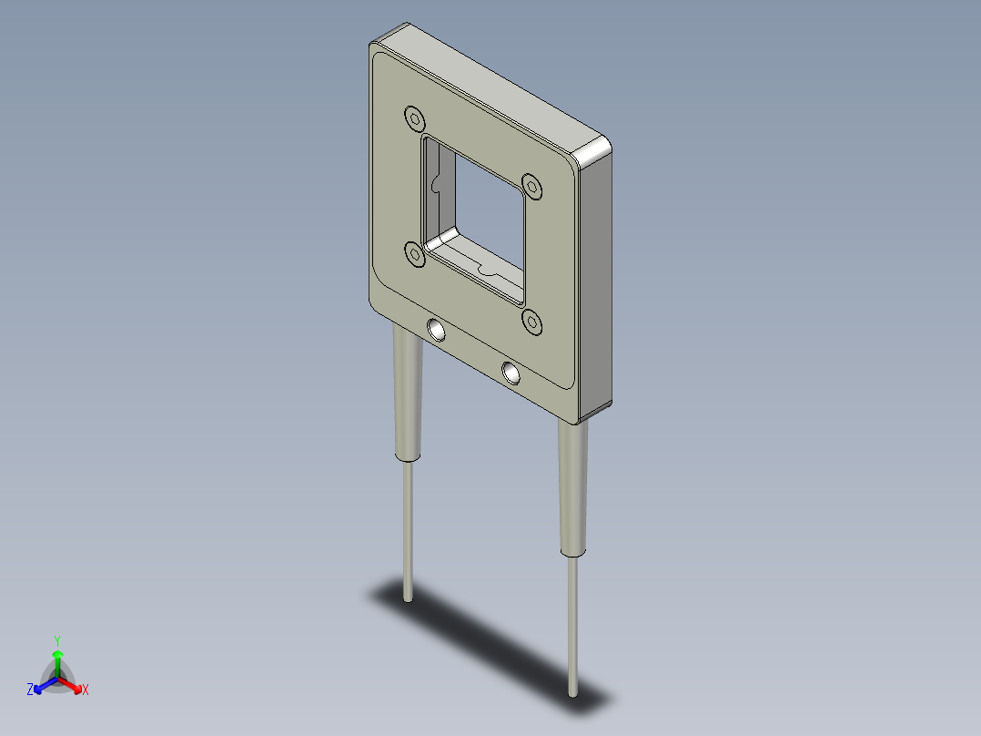 对针器FT-XYZ4720正等轴测图