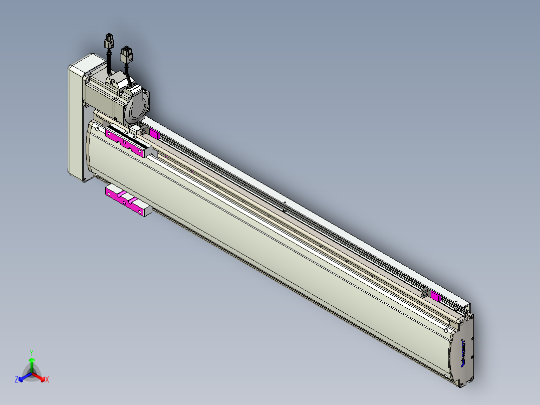威洛博QF13-Lxx-C-S660-BR-ZP40-C3正等轴测图