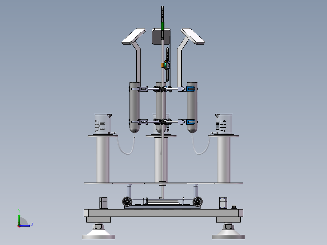 声速测量装置左视图