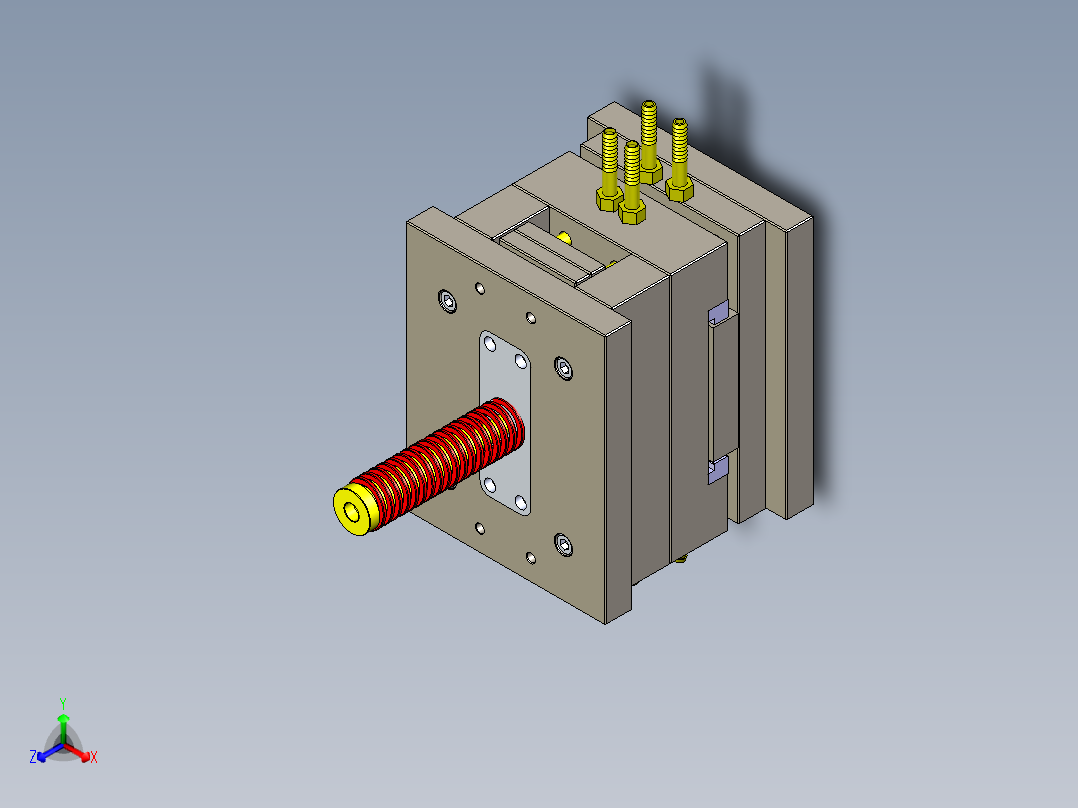 musluk-filitre-1正等轴测图
