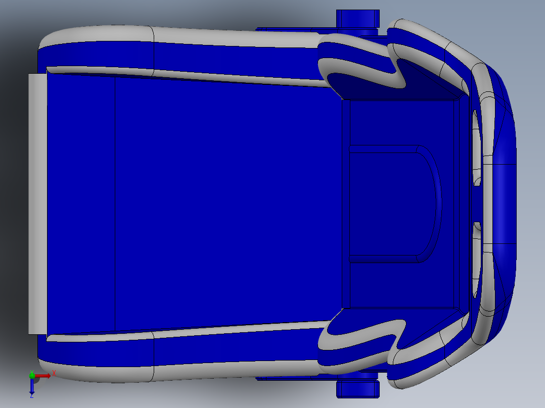 汽车座椅 (91)俯视图