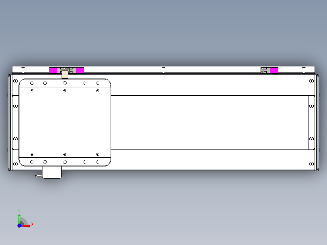 威洛博LC系列3d模型模组LC22H2Y-S450前视图