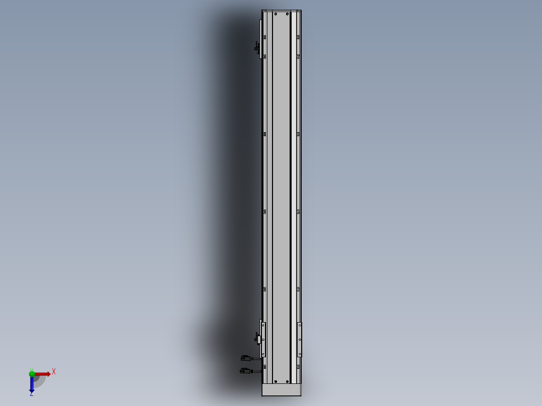 精密模组MY120-T10-750L-BM-P10B-C4-C俯视图