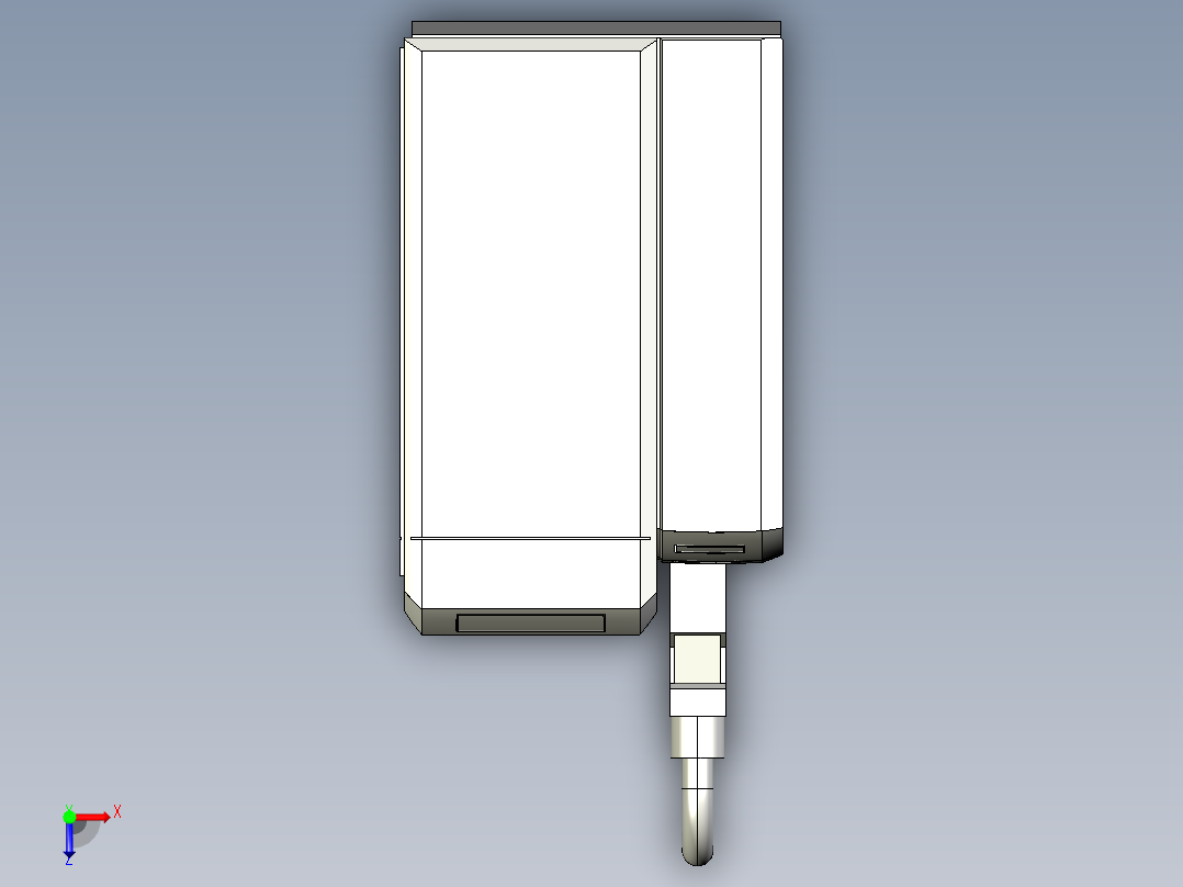 基恩士LJ-G5001_kc图纸模型俯视图