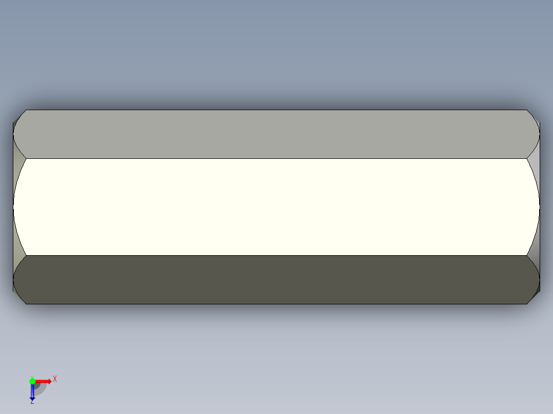 螺母-Nut_M5-25-8-45-45.stp俯视图