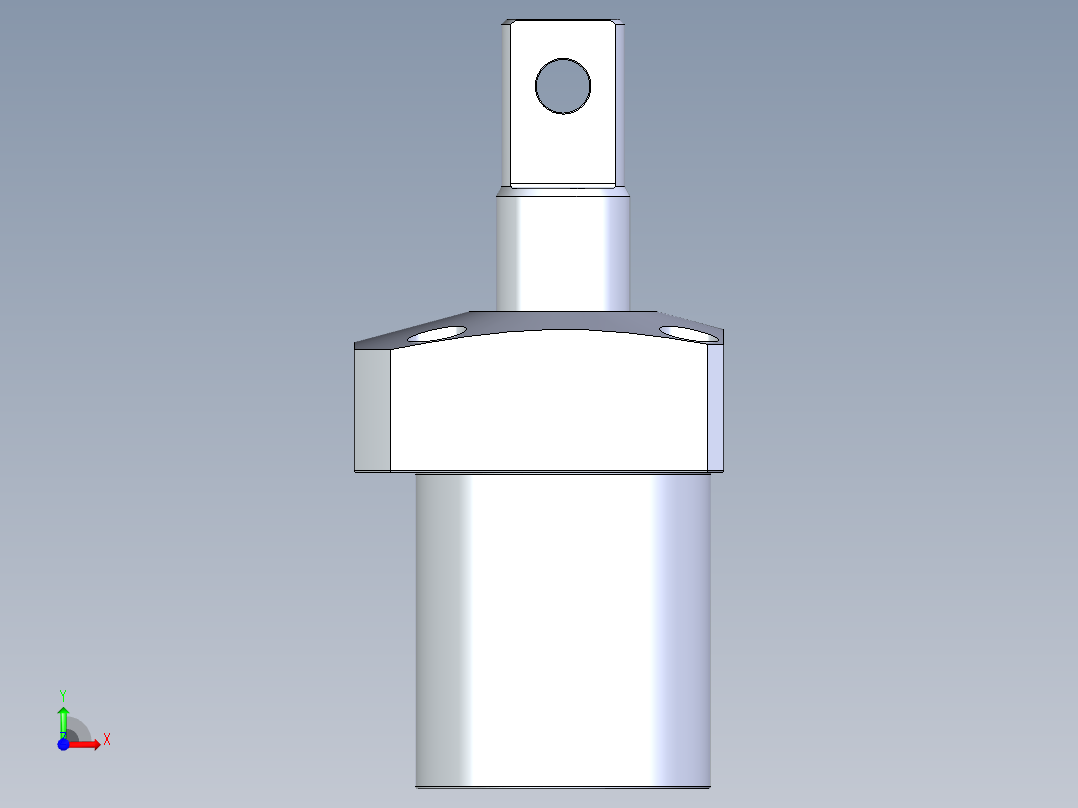KOSMEKLHA0550-Sx-P_rev1多系列多零件图纸模型前视图