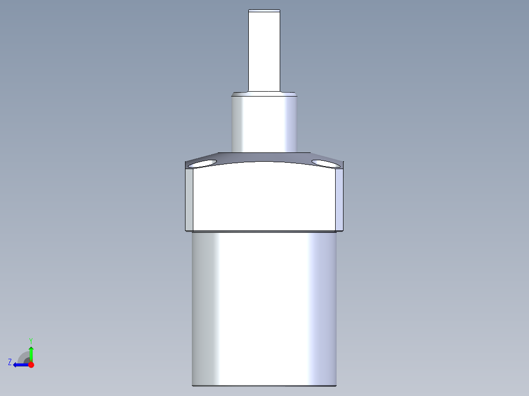 KOSMEKLHA0550-Sx-P_rev1多系列多零件图纸模型右视图