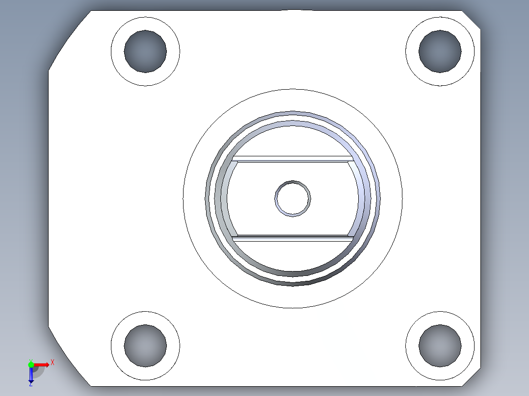 KOSMEKLHA0550-Sx-P_rev1多系列多零件图纸模型俯视图