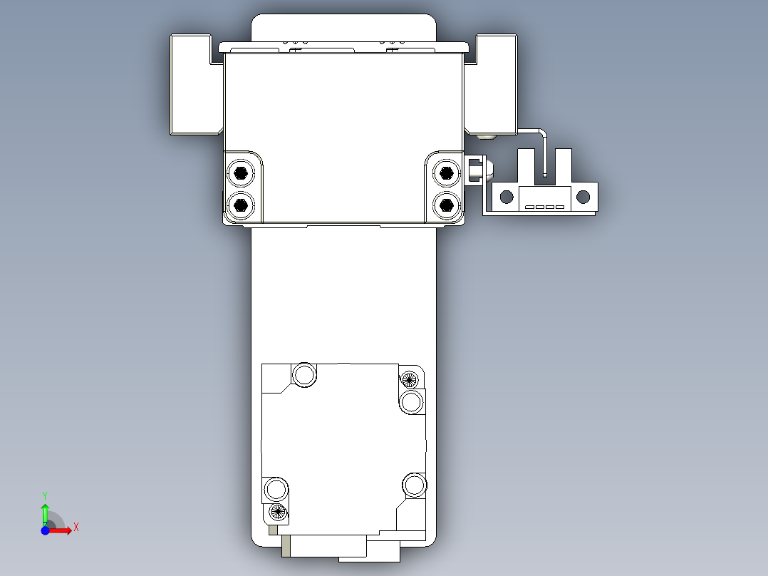 钢基模组-TPA-KNR-6005C-150A1-MP-H1S1前视图