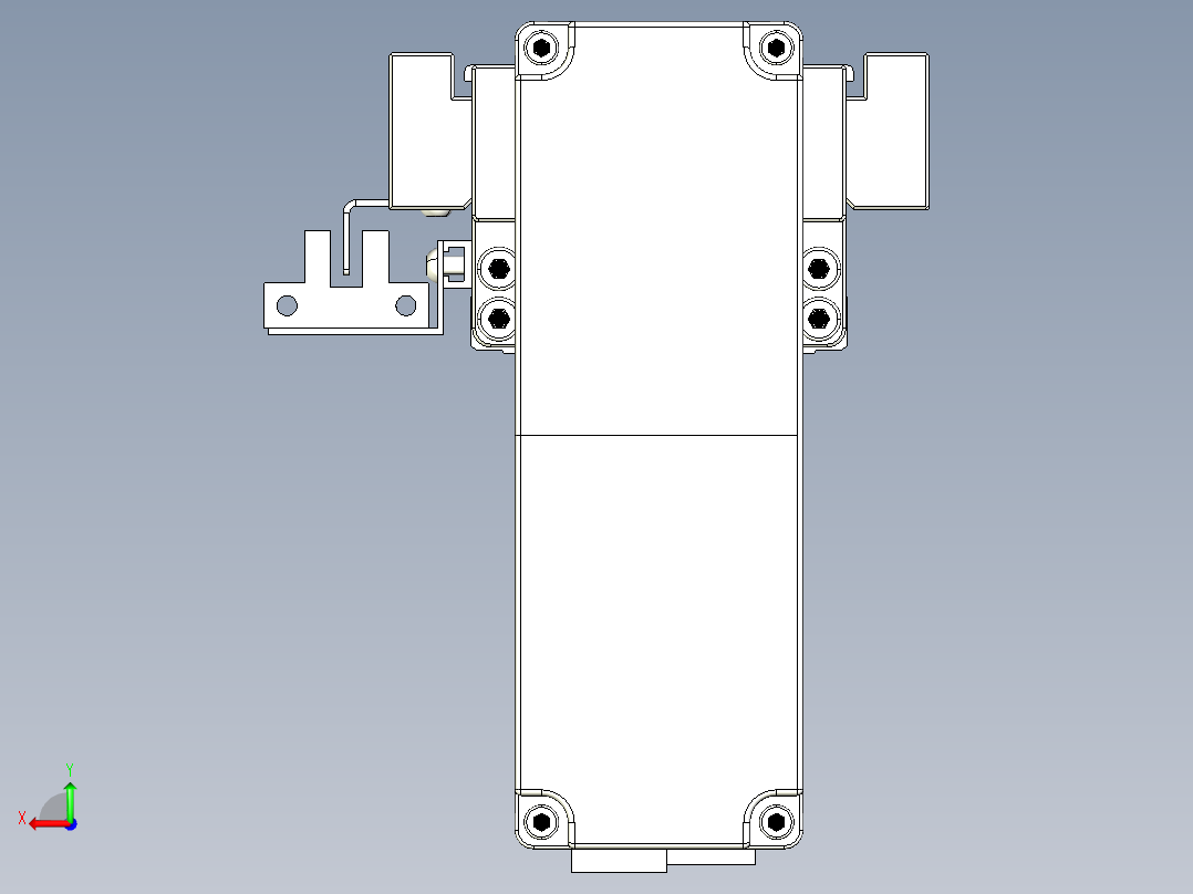 钢基模组-TPA-KNR-6005C-150A1-MP-H1S1后视图