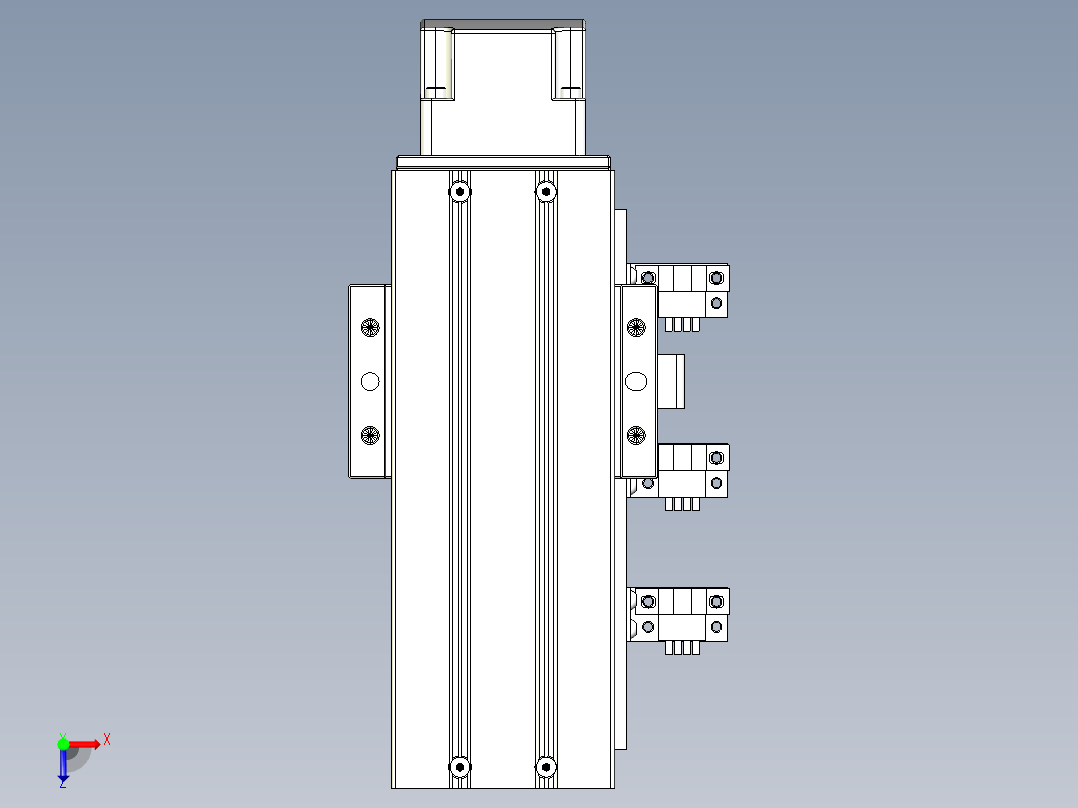 钢基模组-TPA-KNR-6005C-150A1-MP-H1S1俯视图