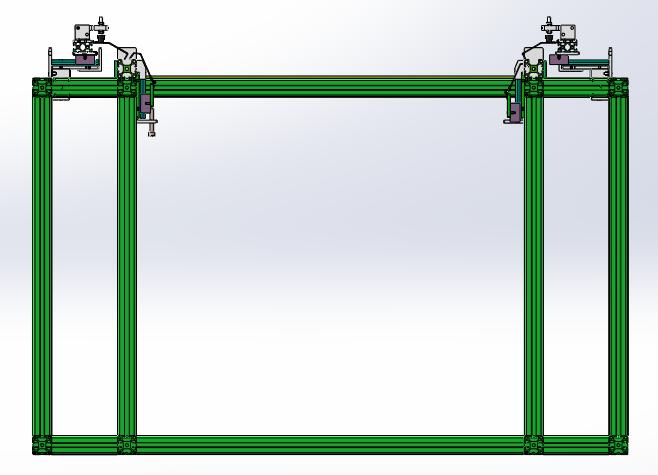 海绵条贴附装置（sw18可编辑+工程图）