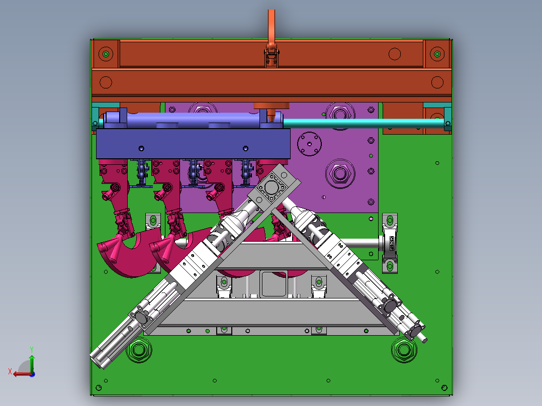 阀门气密性测试平台sw16后视图