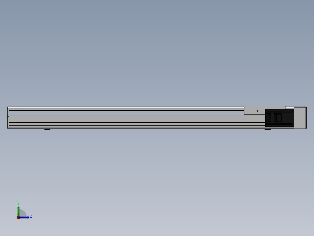 精密模组MY140-T10-750L-BR-P40B-C4-C左视图