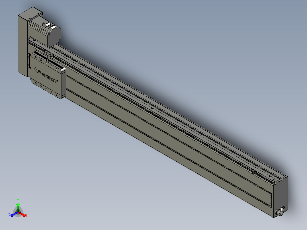 威洛博VC17-S1150-BR-P75正等轴测图