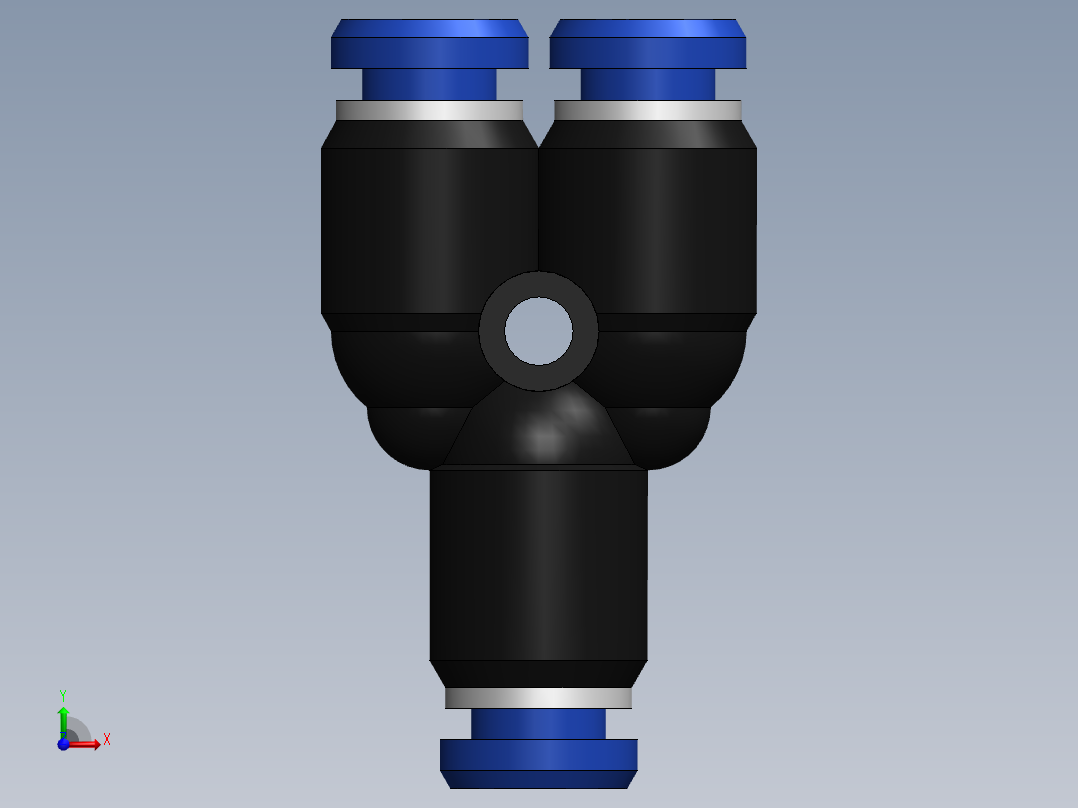 Ø4 UNIÃO Y (C00820400)前视图