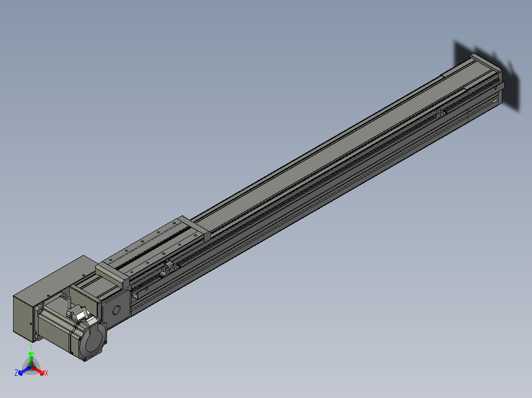欧规系列-LB8-L75-S750-BR-ZP75-C3正等轴测图