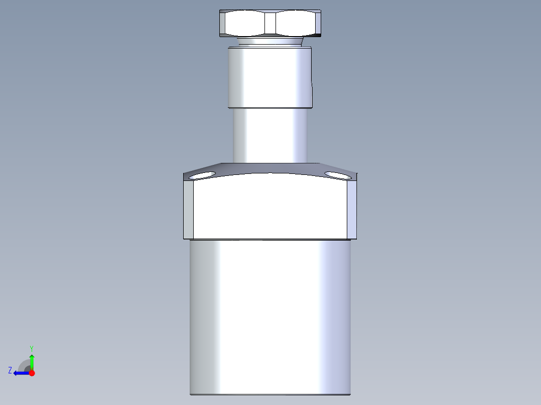 KOSMEKLHA0650-GL多系列多零件图纸模型右视图