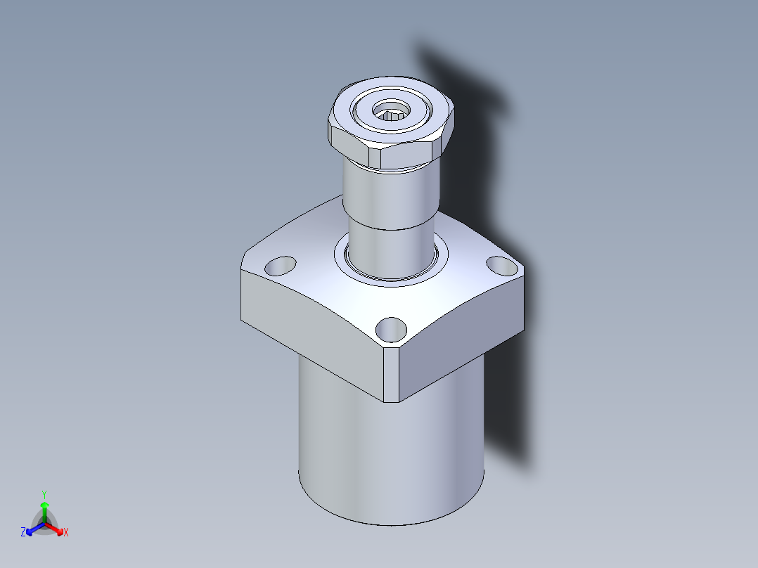 KOSMEKLHA0650-GL多系列多零件图纸模型正等轴测图