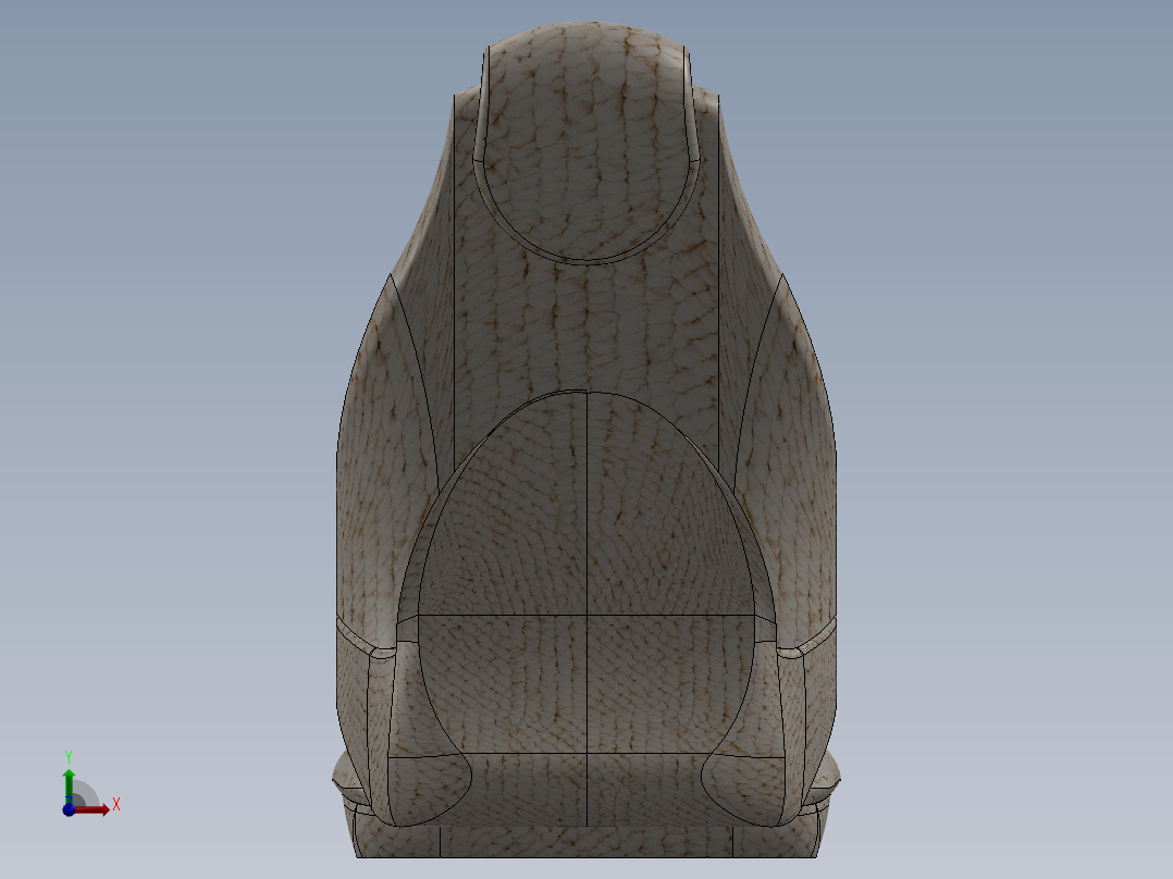 汽车座椅 (87)前视图