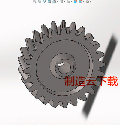 斜齿轮3D模型
