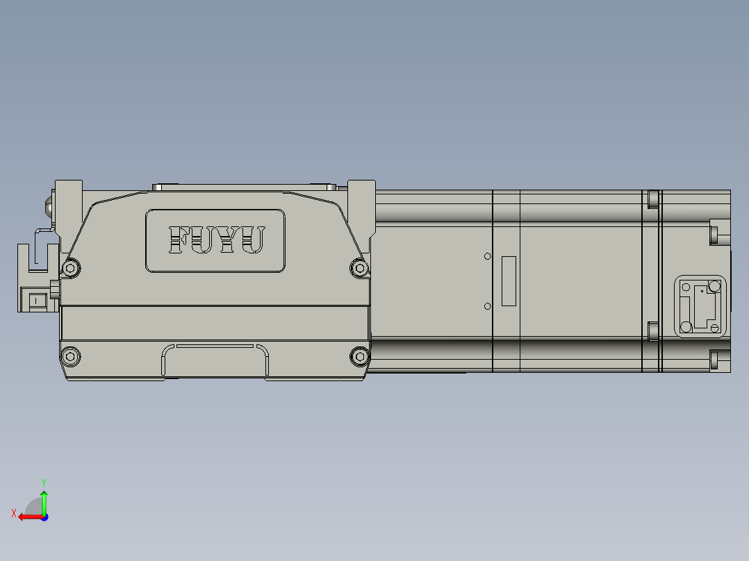 模组FTB10-R-1000后视图