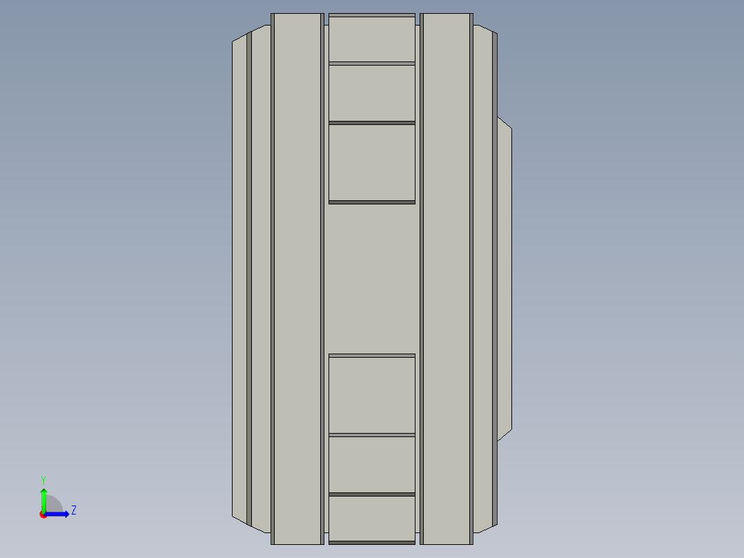普通气爪PH01K-40左视图