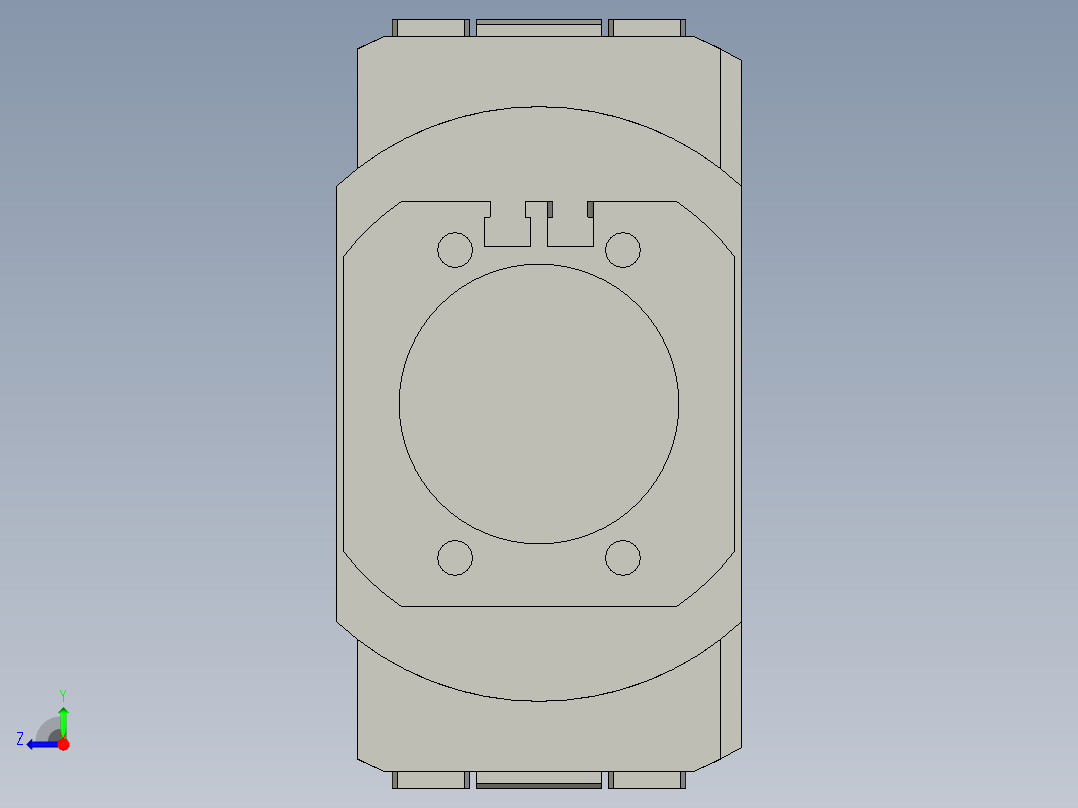 普通气爪PH01K-40右视图