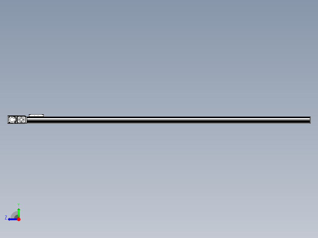 同步带全封闭直线模组TPA-HCB-105D-90-L2200-ML-Y-P20-N3右视图