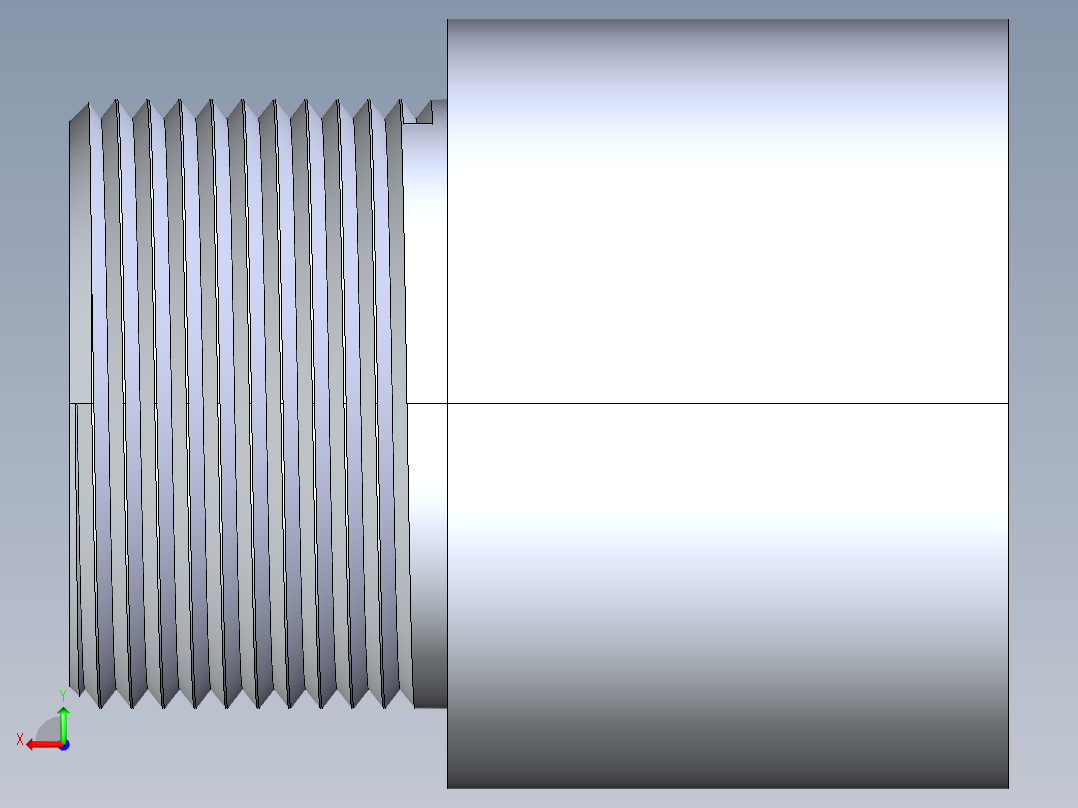 聚氯乙烯配件15-Sch80_MaleAdapter_SxMPT_836-012 _1.25in后视图