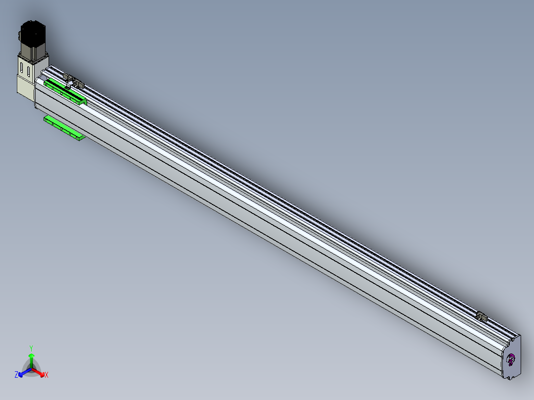 同步带滑台-半封闭B13-L90-S1600-R-P40-D3