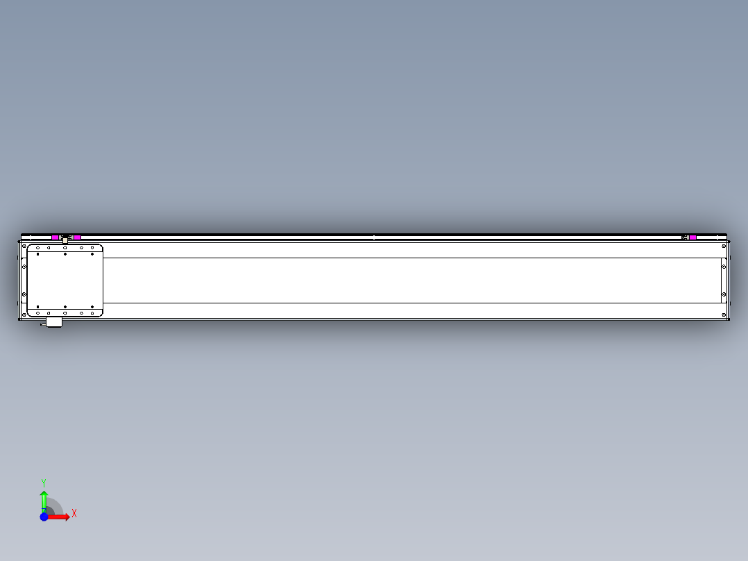 威洛博LC系列3d模型模组LC22H2Y-S1700前视图